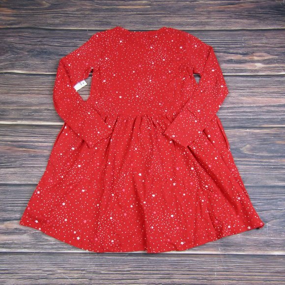 Tucker + Tate NEW Girls Size 7 Red Long Sleeve Dress - Picture 5 of 5